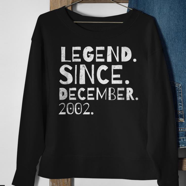 Geburtsmonatslegende Dezember 2002 Sweatshirt für Jungen & Mädchen Geschenke für alte Frauen