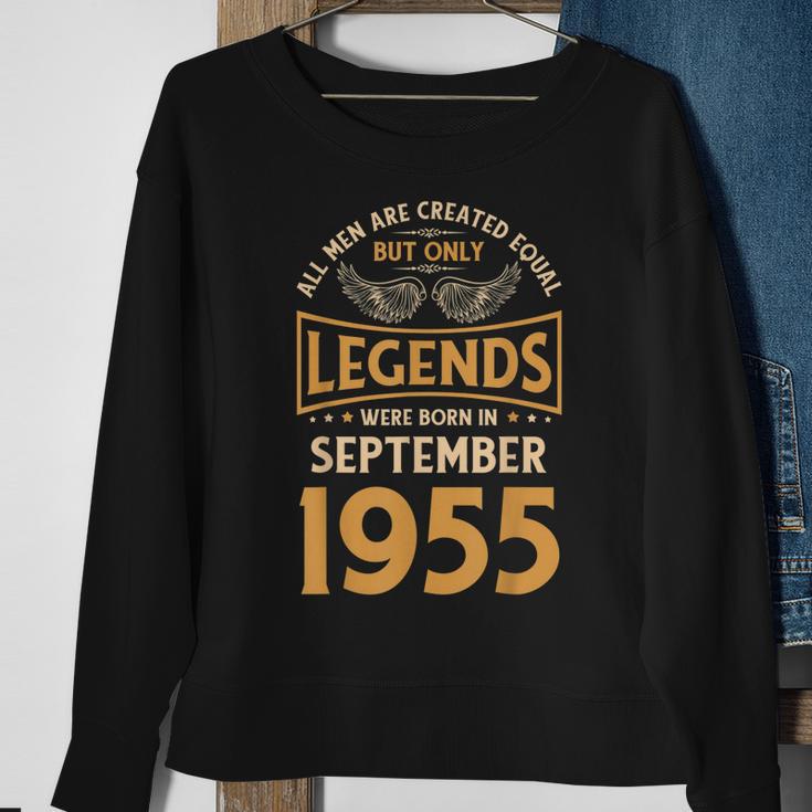 Geburtstagslegenden Wurden Im September 1955 Geboren Sweatshirt Geschenke für alte Frauen