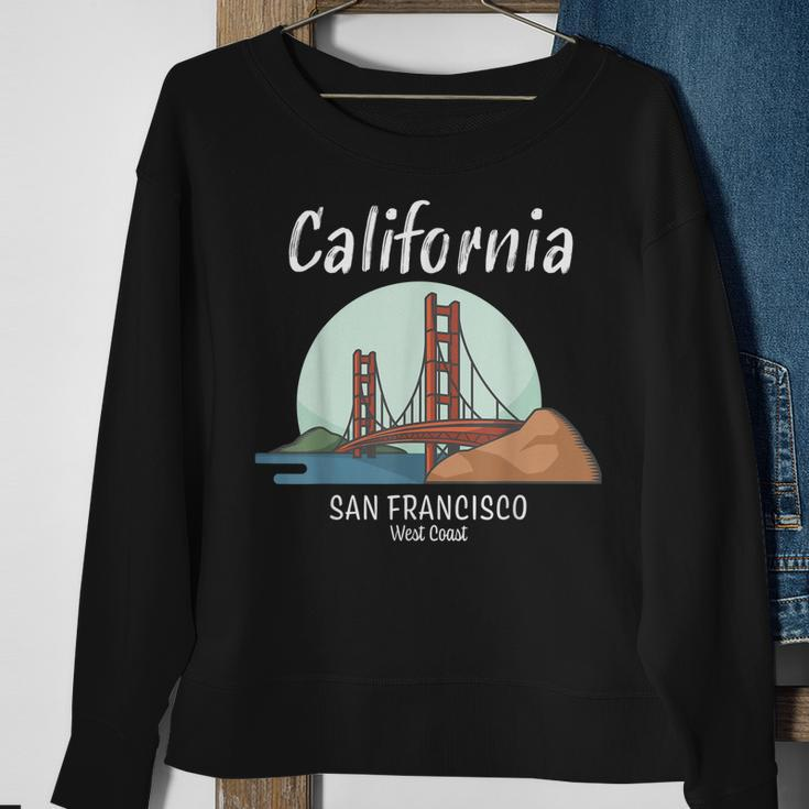 Golden Gate Bridge Gift Design | California | San Francisco Sweatshirt Gifts for Old Women