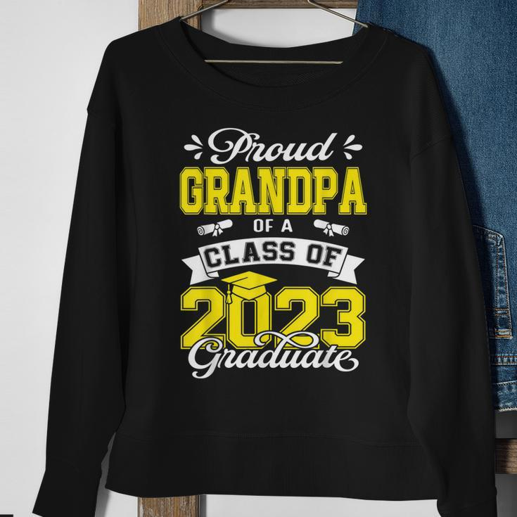 Grandpa Senior 2023 Proud Grandpa Of 2023 Graduate Sweatshirt Gifts for Old Women