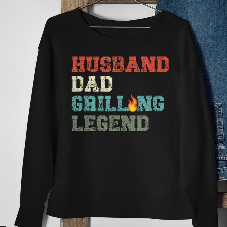 Grillen Bbq Vater Husband Grill Dad Legend Sweatshirt Geschenke für alte Frauen