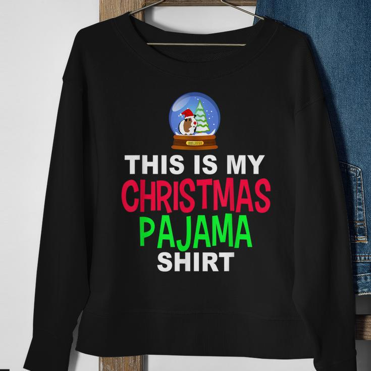 Guinea Pig Christmas Matching Christmas Pajams Men Women Sweatshirt Graphic Print Unisex Gifts for Old Women