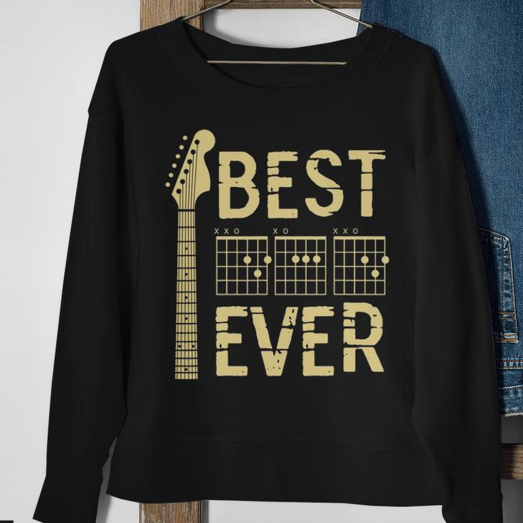 Guitarist Father Best Dad Ever D A D Chord Gifts Guitar V2 Sweatshirt Gifts for Old Women