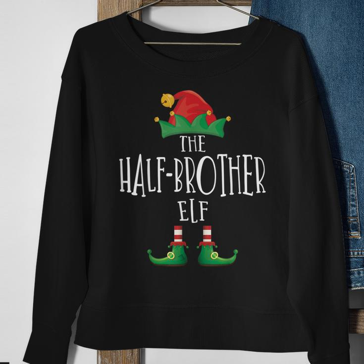 Half-Brother Elf Familie Passender Pyjama Weihnachten Elf Sweatshirt Geschenke für alte Frauen
