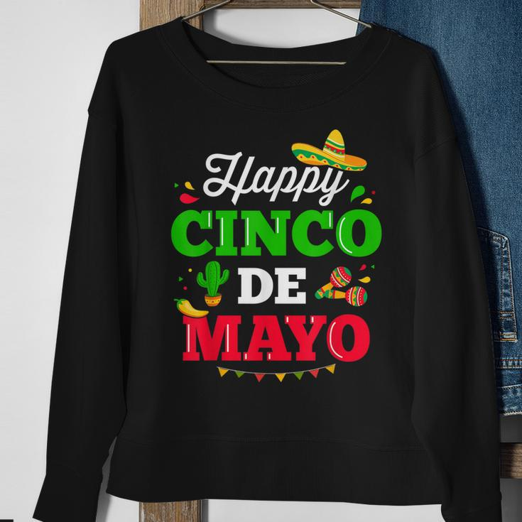 Happy Cinco De Mayo For Mexican Fiesta Costume Sweatshirt Gifts for Old Women