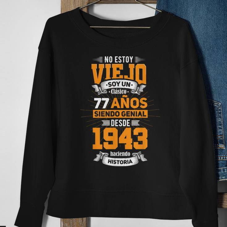 Herren Geschenk Zum 77 Geburtstag Spanisch Papa 2020 Edition Sweatshirt Geschenke für alte Frauen