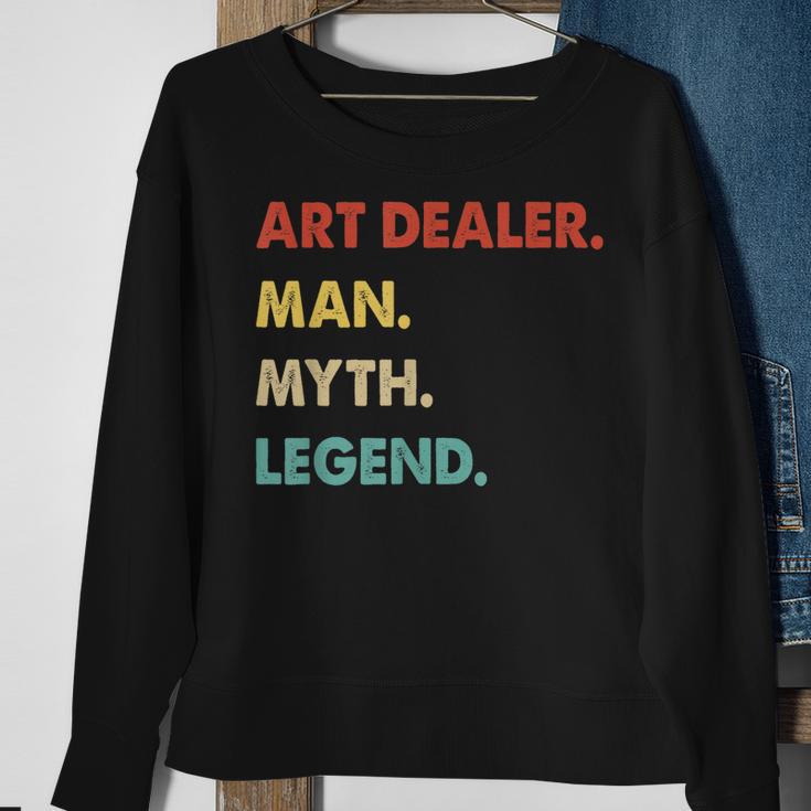 Herren Kunsthändler Mann Mythos Legende Sweatshirt Geschenke für alte Frauen