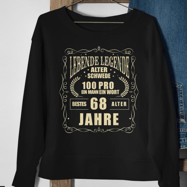 Herren Lebende Legende 68 Geburtstag Sweatshirt Geschenke für alte Frauen