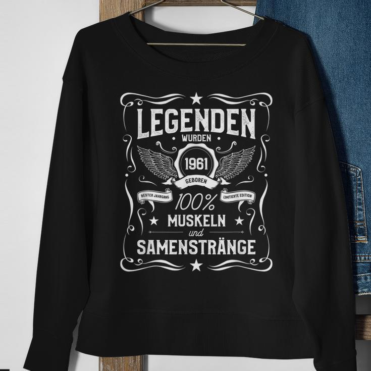 Herren Legenden Wurden 1961 Geboren Sweatshirt Geschenke für alte Frauen