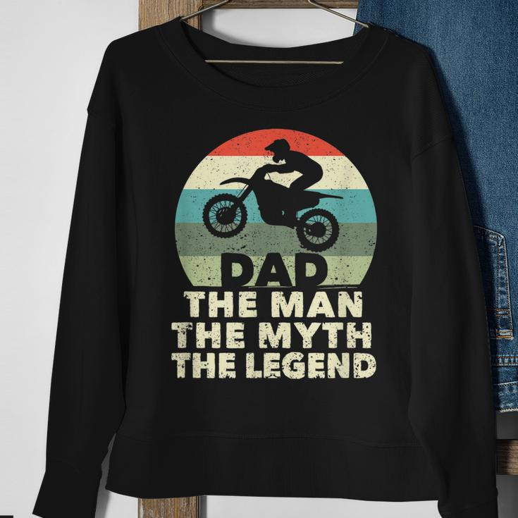 Herren Motocross MX Rider Dad Sweatshirt - Mann, Mythos, Legende Geschenke für alte Frauen