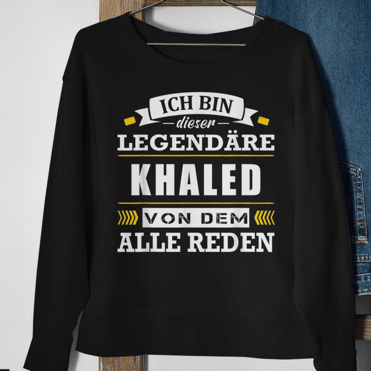 Herren Name Khaled Vorname Namensgeschenke Namenstag Sweatshirt Geschenke für alte Frauen