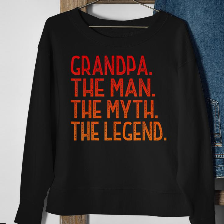 Herren Opa Der Mann Der Myth The Legend Großvater V2 Sweatshirt Geschenke für alte Frauen