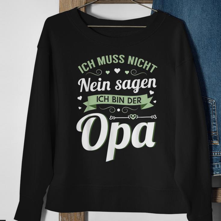 Herren Opa Vatertag Papa Spruch Grossvater Geschenk Sweatshirt Geschenke für alte Frauen