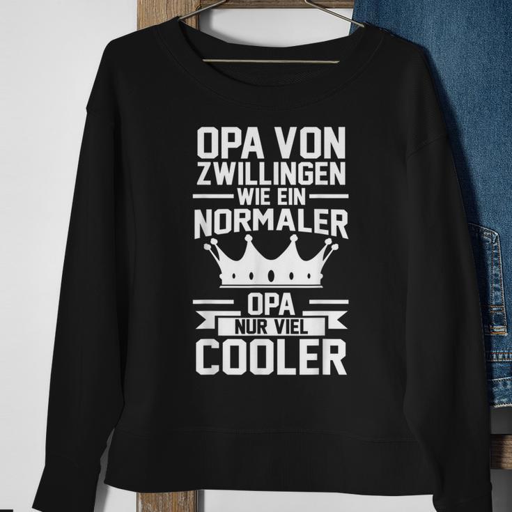 Herren Opa Zwillinge Großvater Sweatshirt Geschenke für alte Frauen