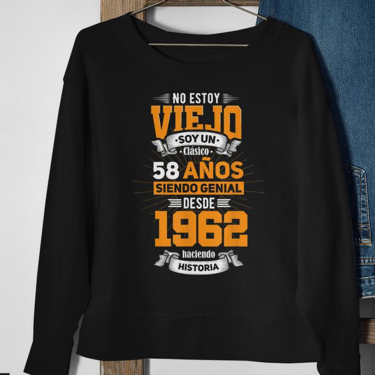 Herren Sweatshirt 58. Geburtstag Edition 2020 Lustig, Spanisch für Papa Geschenke für alte Frauen