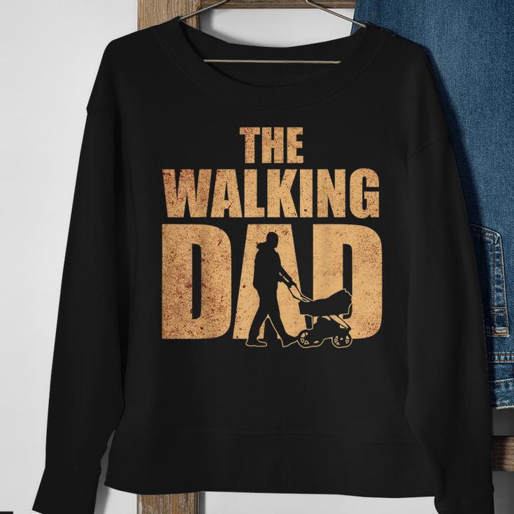 Herren The Walking Dad Geschenk Zum Vatertag Lustiges Papa Sweatshirt Geschenke für alte Frauen