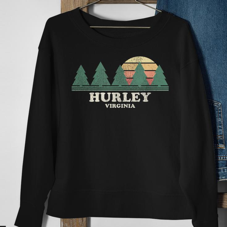 Hurley Va Vintage Throwback Retro 70S Design Sweatshirt Gifts for Old Women