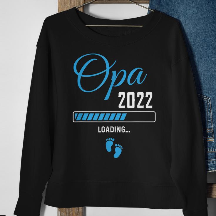 Ich Werde Opa 2022 Loading Sweatshirt, Schwangerschaftsverkündung Geschenke für alte Frauen