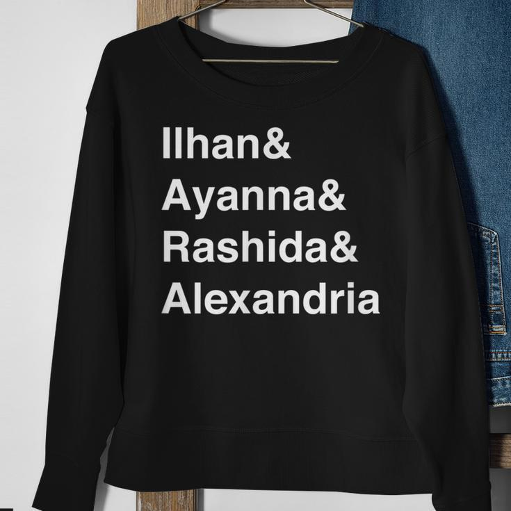 Ilhan Ayanna Rashida Alexandria Congress Democrat Sweatshirt Gifts for Old Women