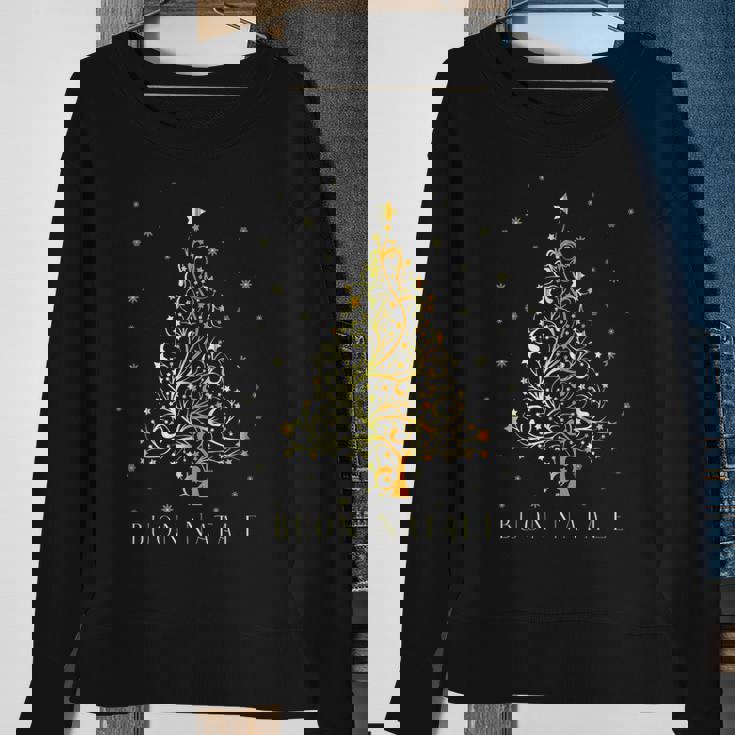 Italian Christmas Tree Italy Ornament Decoration Star Xmas Men Women Sweatshirt Graphic Print Unisex Gifts for Old Women