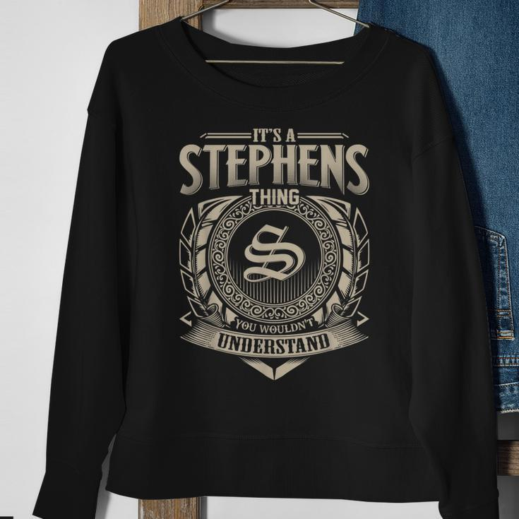 Its A Stephens Thing You Wouldnt Understand Name Vintage Sweatshirt Gifts for Old Women