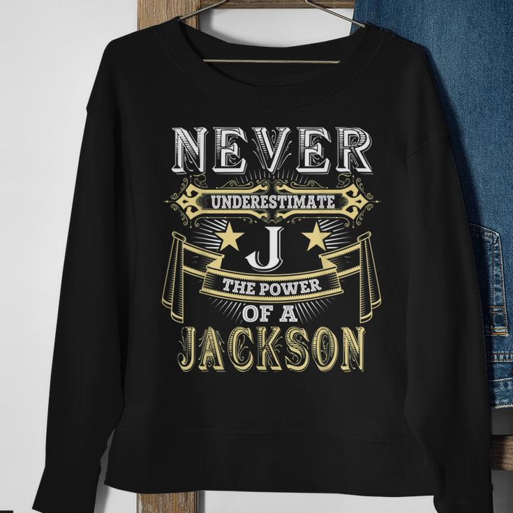 Jackson Thing You Wouldnt Understand Family Name Sweatshirt Gifts for Old Women