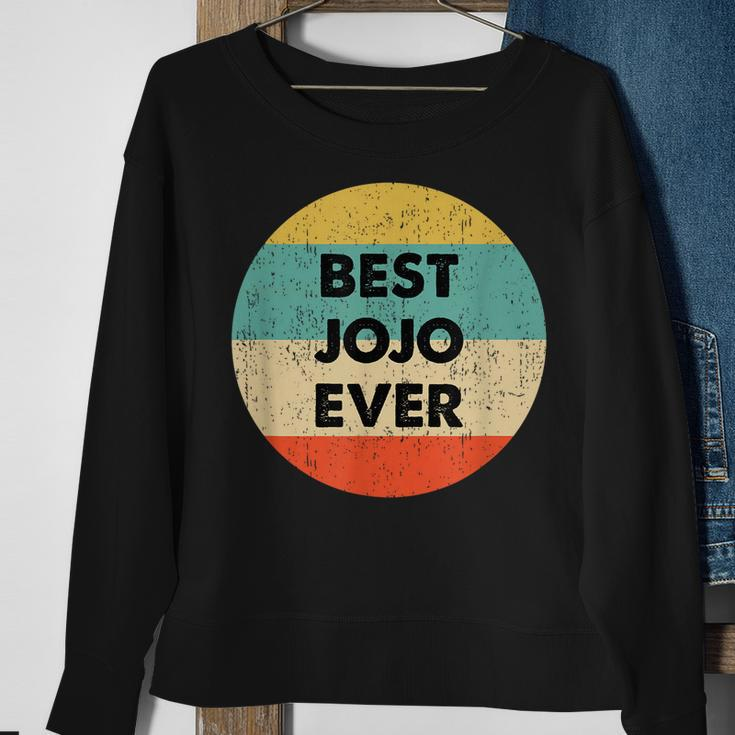 Jojo Name Sweatshirt Gifts for Old Women