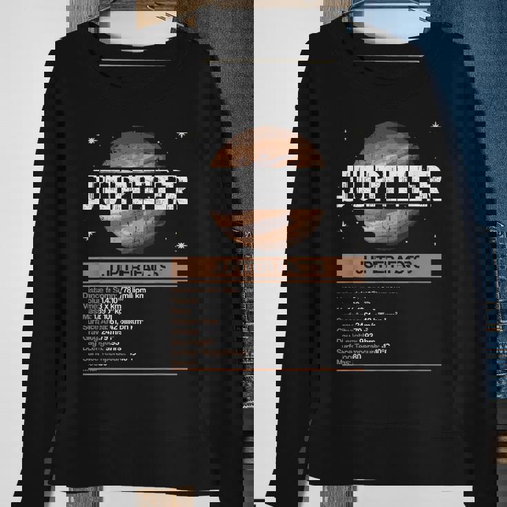 Jupiter Facts - Jupiter Planet Space Lover Sweatshirt Gifts for Old Women Jupiter Facts - Jupiter Planet Space Lover Sweatshirt Gifts for Old Women