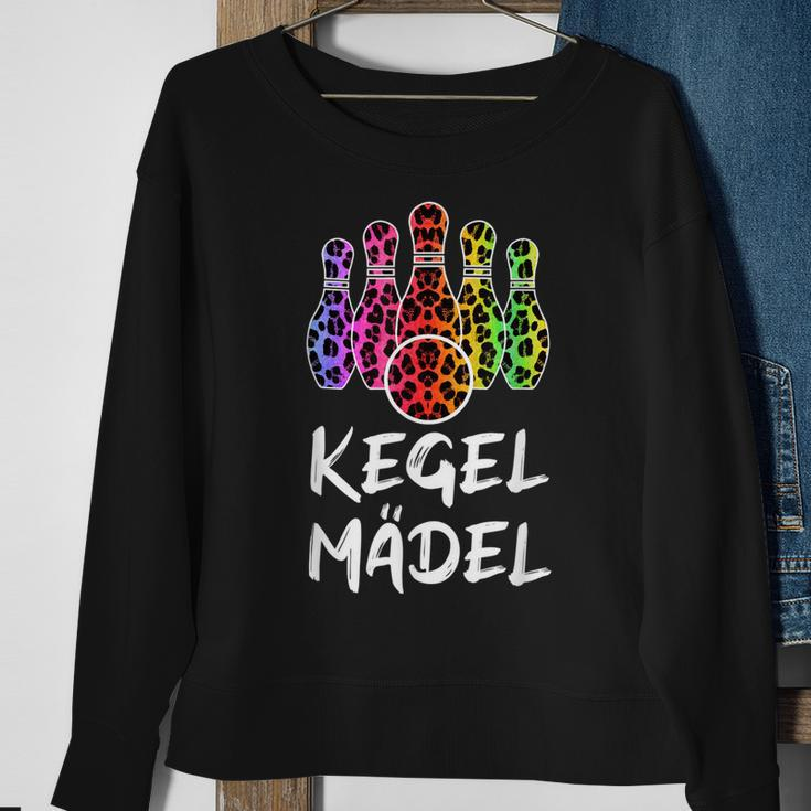 Kegel Mädel Kegelverein Kegelkönigin Sport Damen Kegeln Sweatshirt Geschenke für alte Frauen