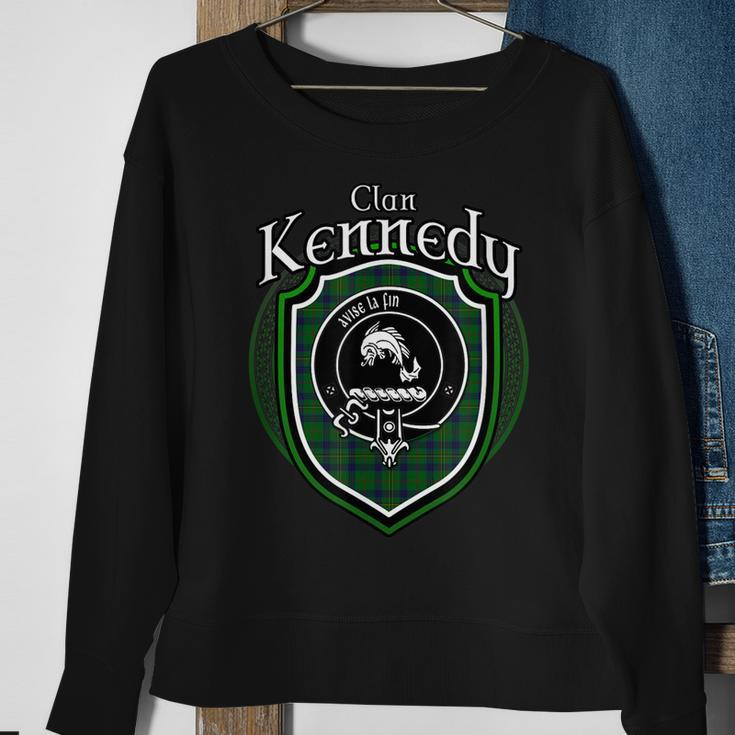Kennedy Clan Crest | Scottish Clan Kennedy Family Badge Sweatshirt Gifts for Old Women