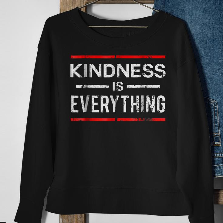 Kindness Is Everything Spreading Love Kind And Peace Sweatshirt Gifts for Old Women