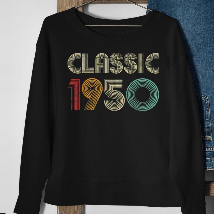 Klassisch 1950 Vintage 73 Geburtstag Geschenk Classic Sweatshirt Geschenke für alte Frauen