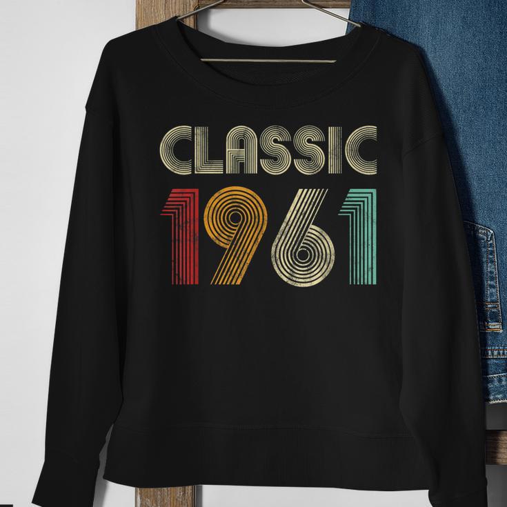 Klassisch 1961 Vintage 62 Geburtstag Geschenk Classic Sweatshirt Geschenke für alte Frauen