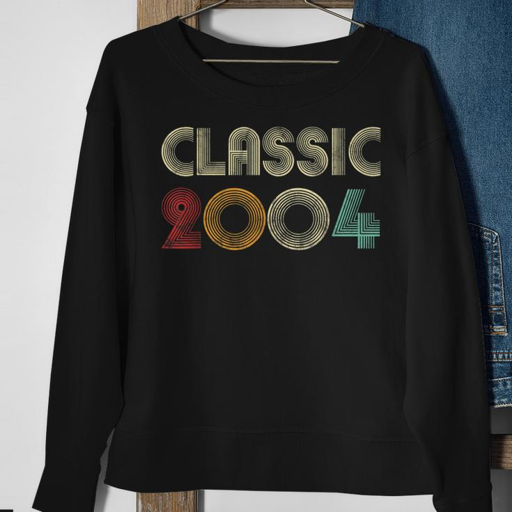 Klassisch 2004 Vintage 19 Geburtstag Geschenk Classic Sweatshirt Geschenke für alte Frauen