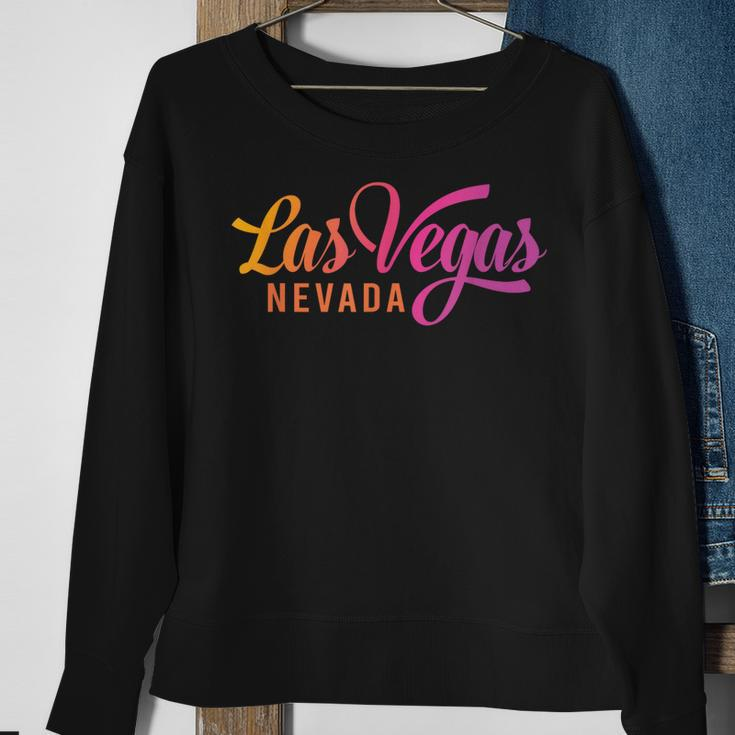 Las Vegas - Nevada - Aesthetic Design - Classic Sweatshirt Gifts for Old Women