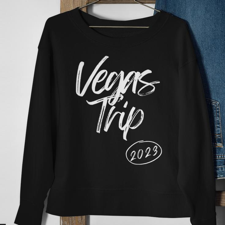 Las Vegas Trip 2023 Funny Family Reunion Matching Cousin Sweatshirt Gifts for Old Women