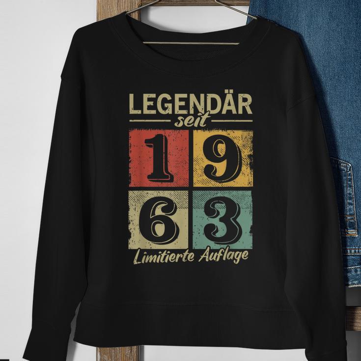 Legendär Seit 1963 Jahrgang 1963 Geburtstag Sweatshirt Geschenke für alte Frauen