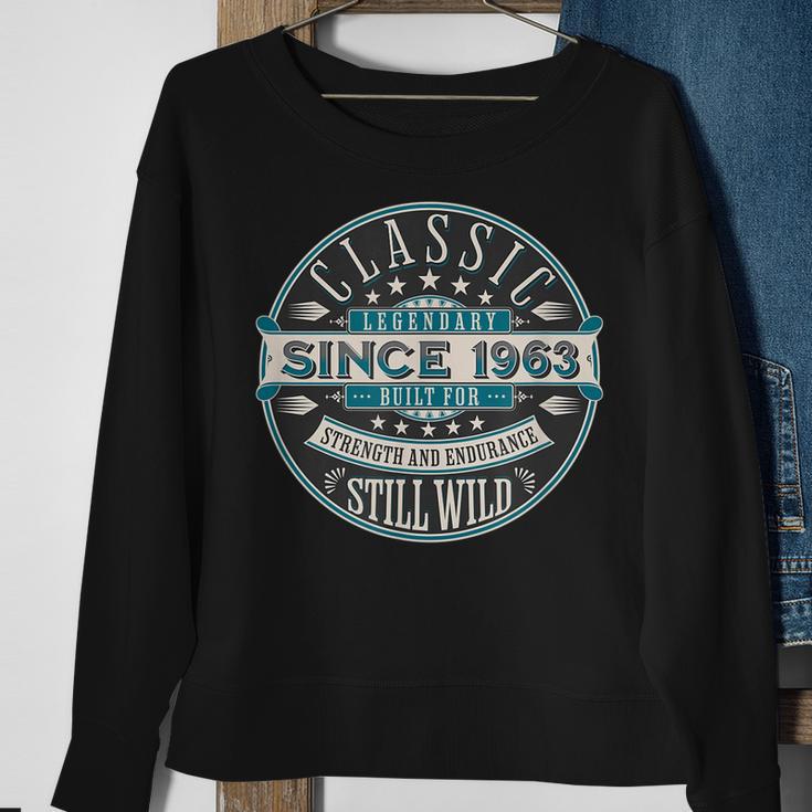 Legendär Seit 1963 Sweatshirt, Geboren & Gebaut in den 60ern Geschenke für alte Frauen