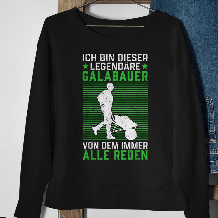 Legendärer Galabauer Landschaftsgärtner Galabau Sweatshirt Geschenke für alte Frauen