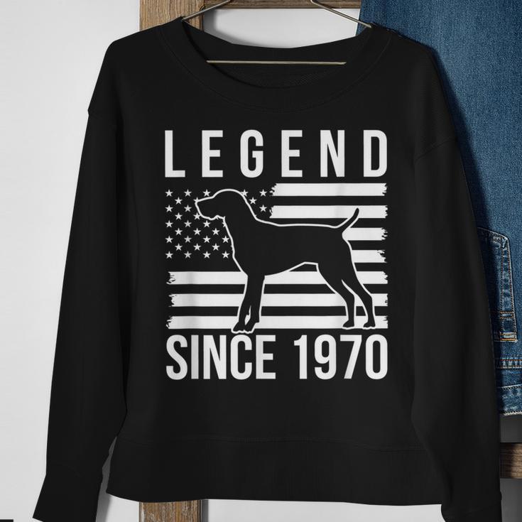 Legende Seit 1970 Deutscher Kurzhaarzeiger Jagdhund Sweatshirt Geschenke für alte Frauen