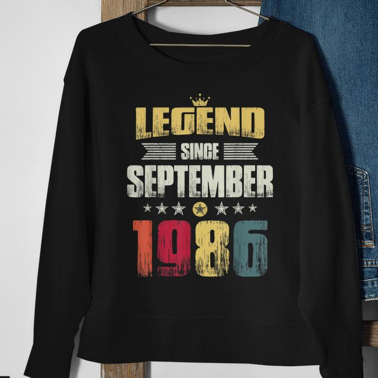 Legende Seit 1986 Sweatshirt zum 33. Geburtstag für Männer und Frauen Geschenke für alte Frauen