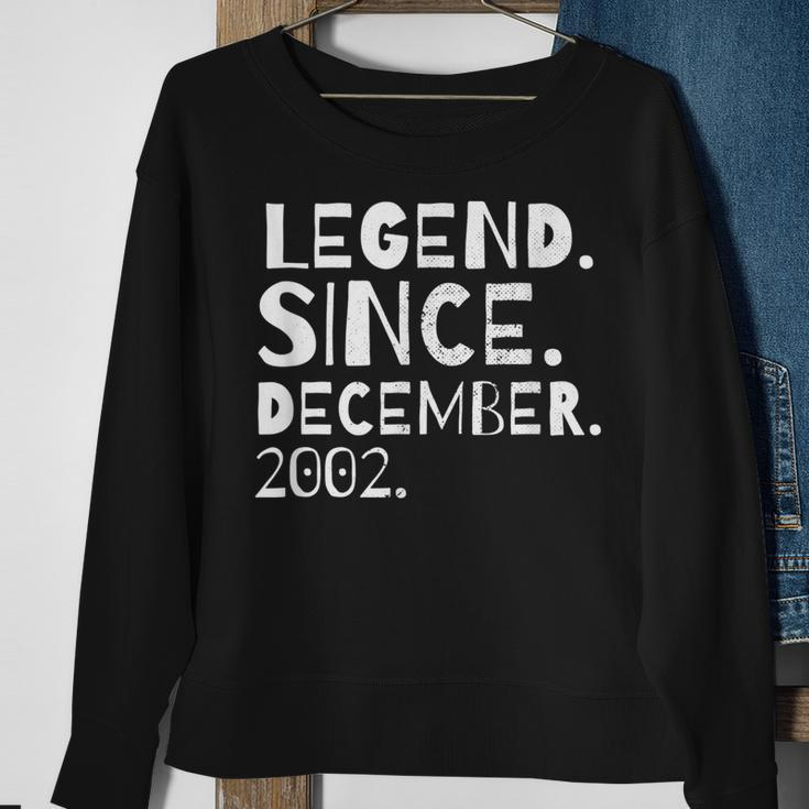 Legende seit Dezember 2002 Geburtstag Sweatshirt für Bruder & Schwester Geschenke für alte Frauen