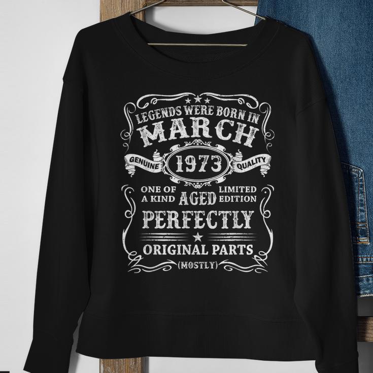 Legenden Wurden Im März 1973 Geschenk 50 Geburtstag Mann V7 Sweatshirt Geschenke für alte Frauen