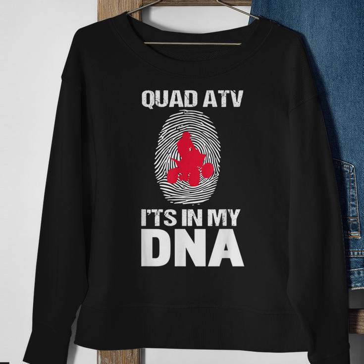 Lustige Quad Atv Dna Für Quad Atv-Liebhaber Sweatshirt Geschenke für alte Frauen