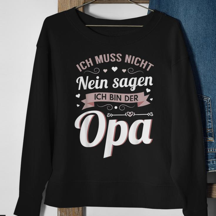 Lustiges Opa Spruch Sweatshirt für Vatertag und Geburtstag Geschenke für alte Frauen