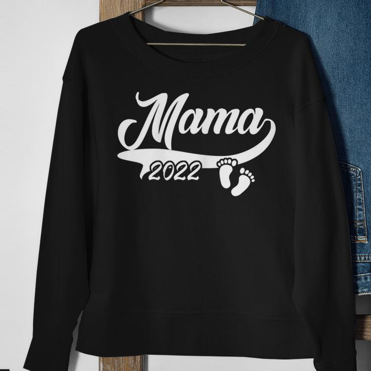 Mama 2022 Werdende Mama Zukünftige Mutter 2022 Sweatshirt Geschenke für alte Frauen