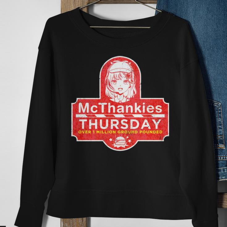 Mcthankies Thursday Hololive Sweatshirt Gifts for Old Women