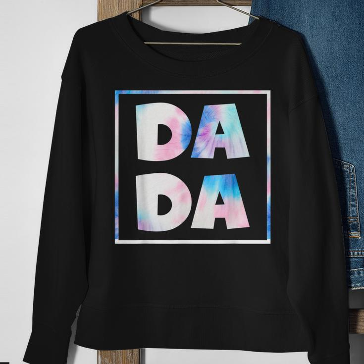 Mens Fathers Day 2022 Dada Daddy Dad Bruh Tie Dye Dad Jokes Mens Sweatshirt Gifts for Old Women