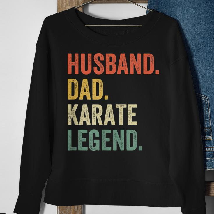 Mens Funny Martial Arts Husband Dad Karate Legend Vintage Sweatshirt Gifts for Old Women