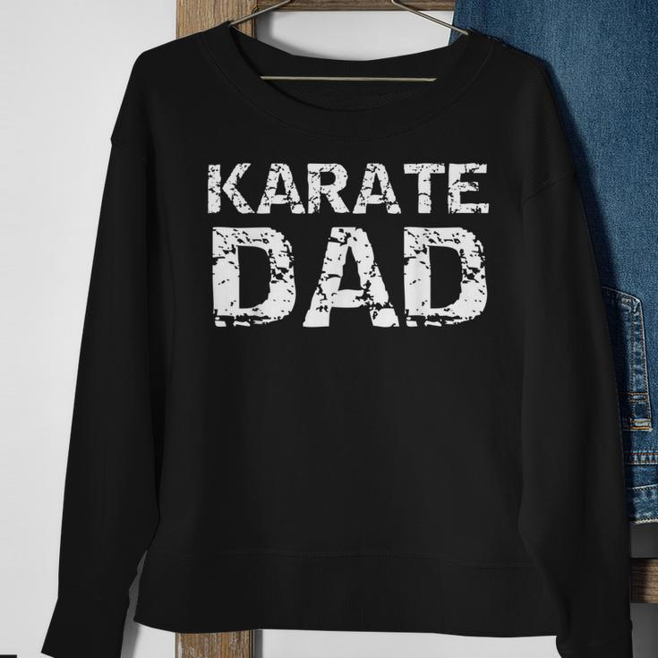 Mens Karate Gift For Men From Son Martial Arts Vintage Karate Dad Sweatshirt Gifts for Old Women